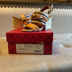 Tory Burch Jessa 75MM Block Heel Sandal